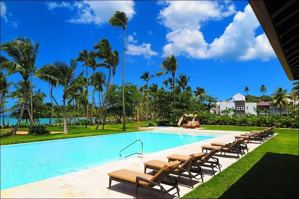 3 Bedroom Beach Front Apt At Playa Bonita Aquamarine Building #202 Las Terrenas Apartamento