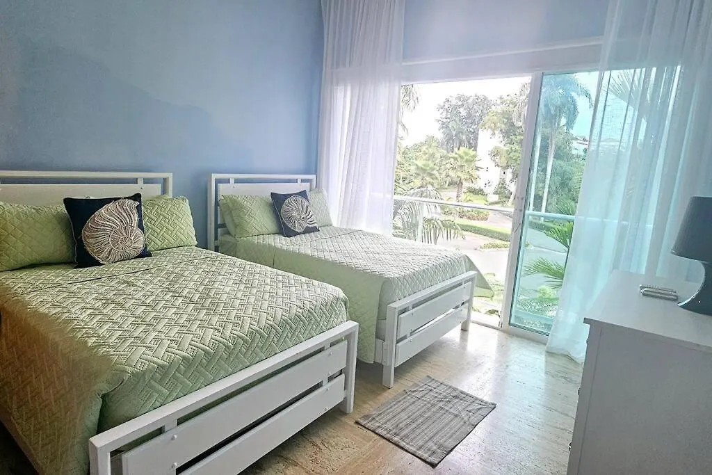3 Bedroom Beach Front Apt At Playa Bonita Aquamarine Building #202 Las Terrenas