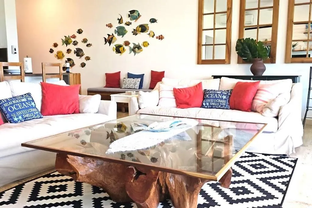 3 Bedroom Beach Front Apt At Playa Bonita Aquamarine Building #202 Las Terrenas 0*,  República Dominicana